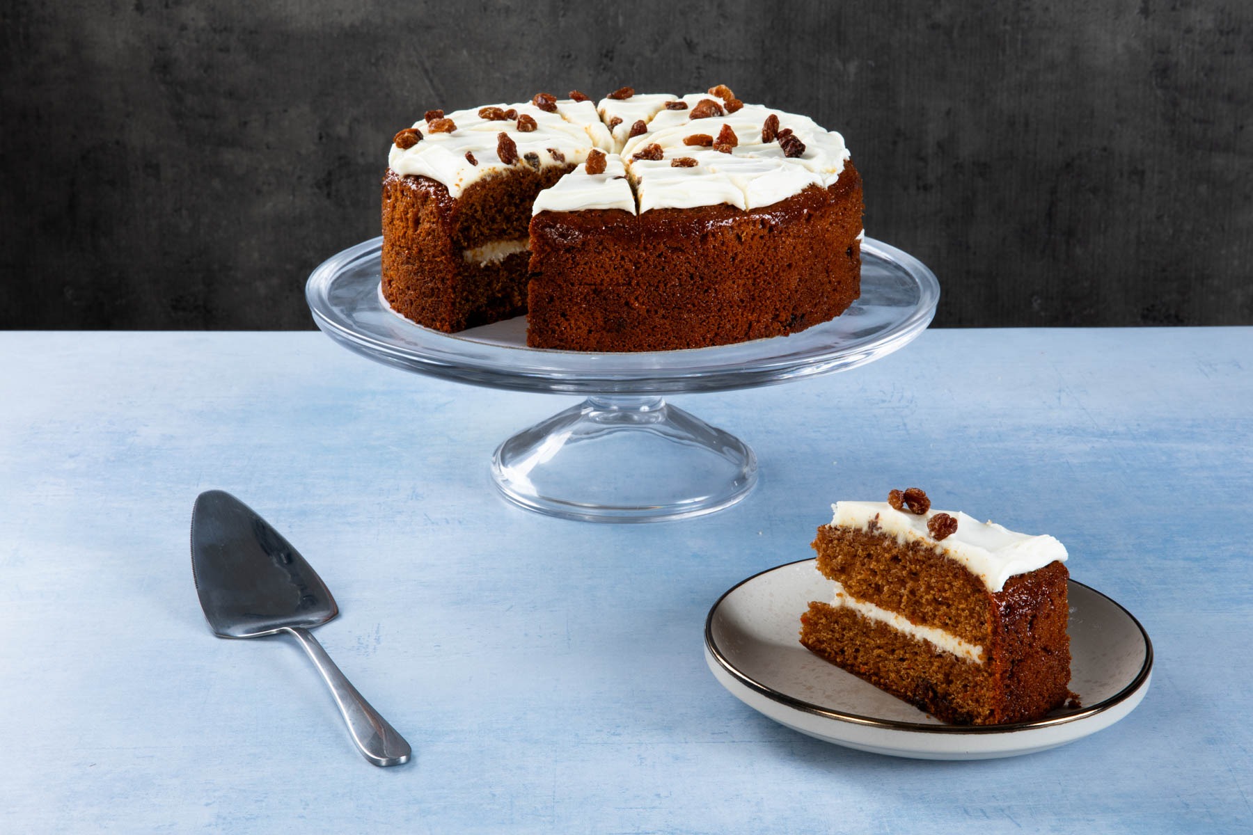 Carrot & Sultana Gateaux